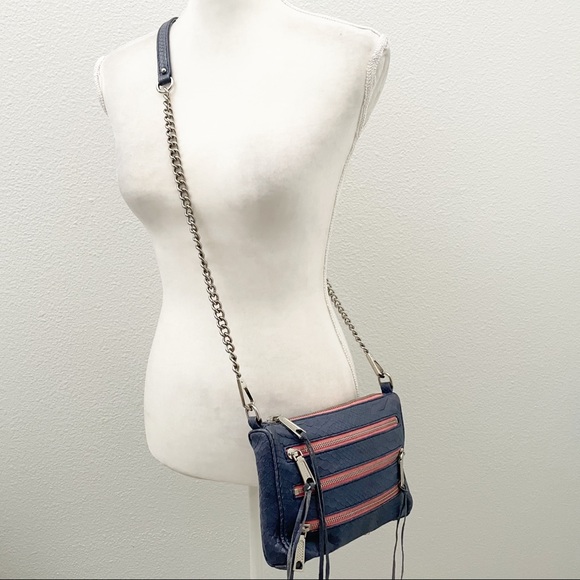 Rebecca Minkoff periwinkle and pink crossbody - Picture 2 of 11